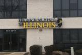 The Hearing Doctors of Illinois sign above the entrance of the Quincy office