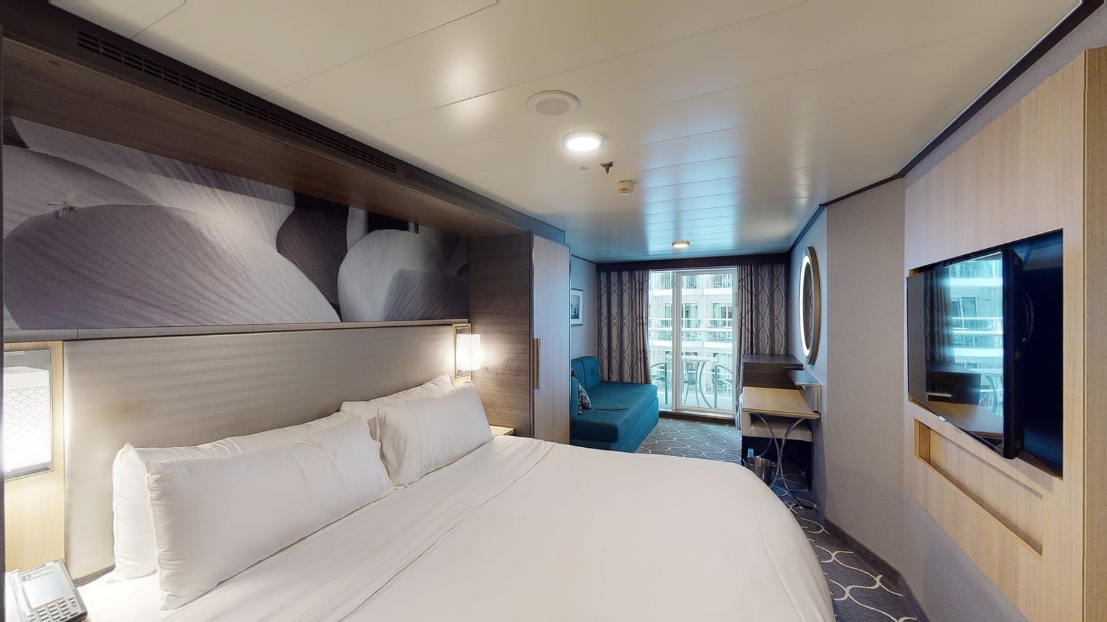 Harmony of the Seas - Boardwalk View Balcony Virtual Tour