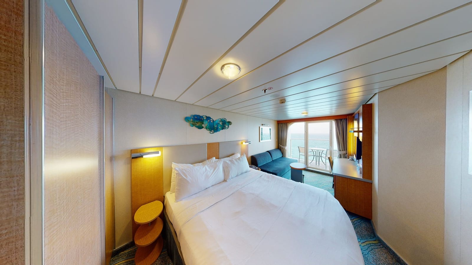 Allure of the Seas - Connecting Ocean View Balcony