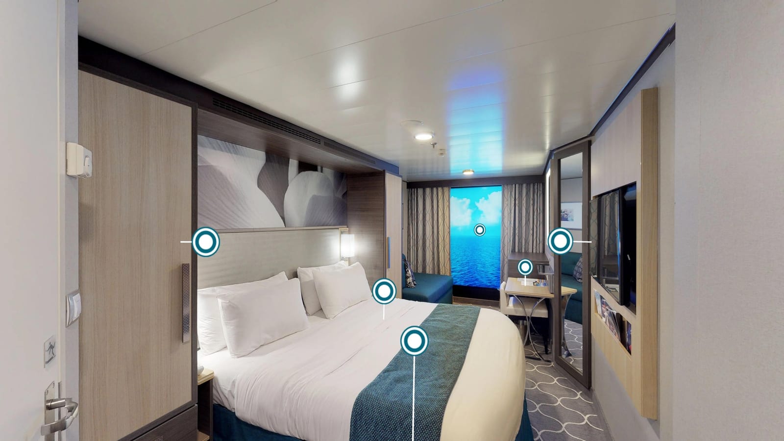 Symphony of the Seas - Interior with Virtual Balcony