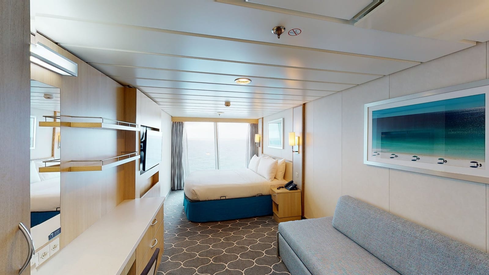 Adventure of the Seas - Spacious Panoramic Ocean View