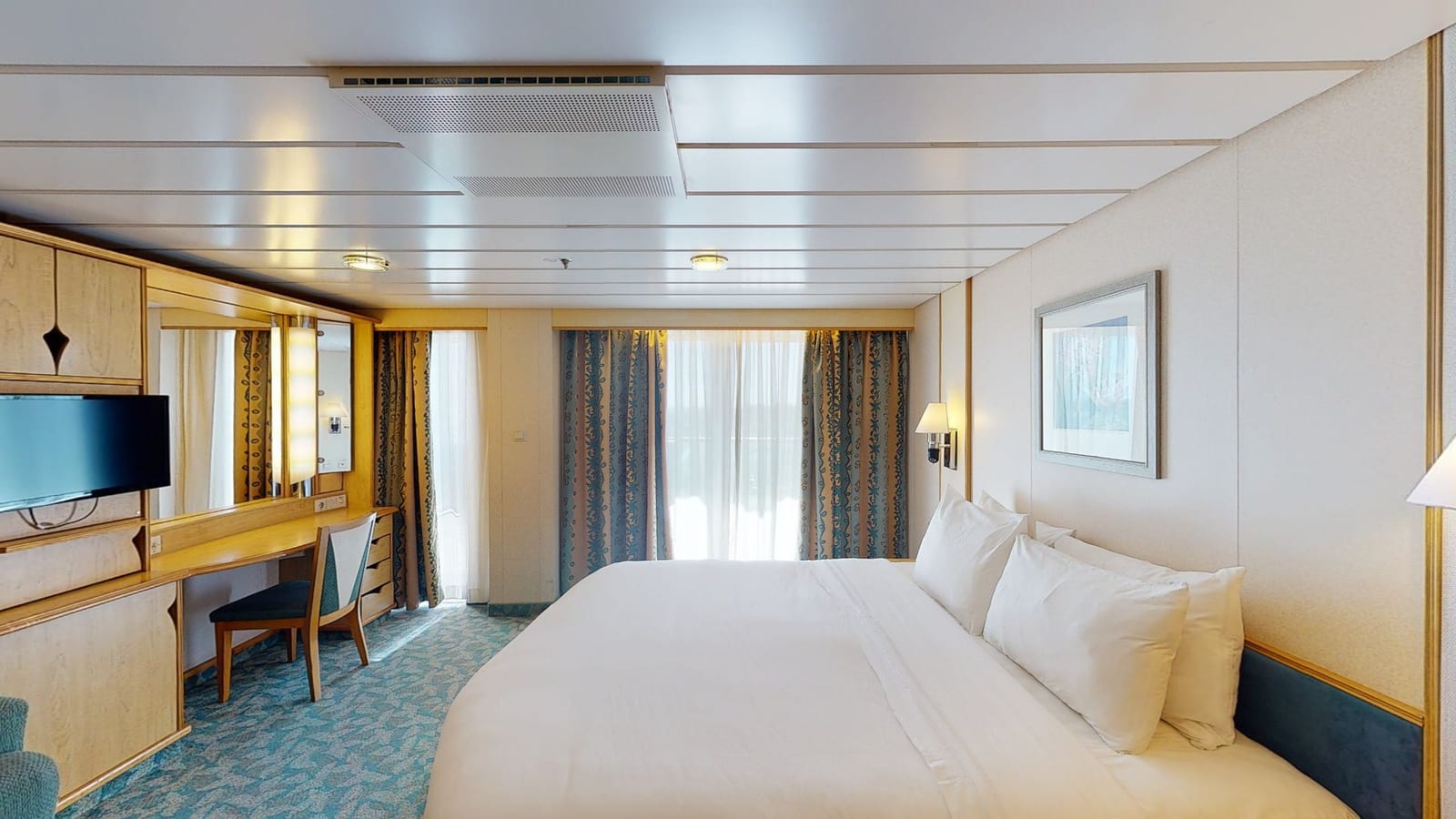 Mariner of the Seas - Spacious Ocean View Accessible W/ Balcony Virtual Tour