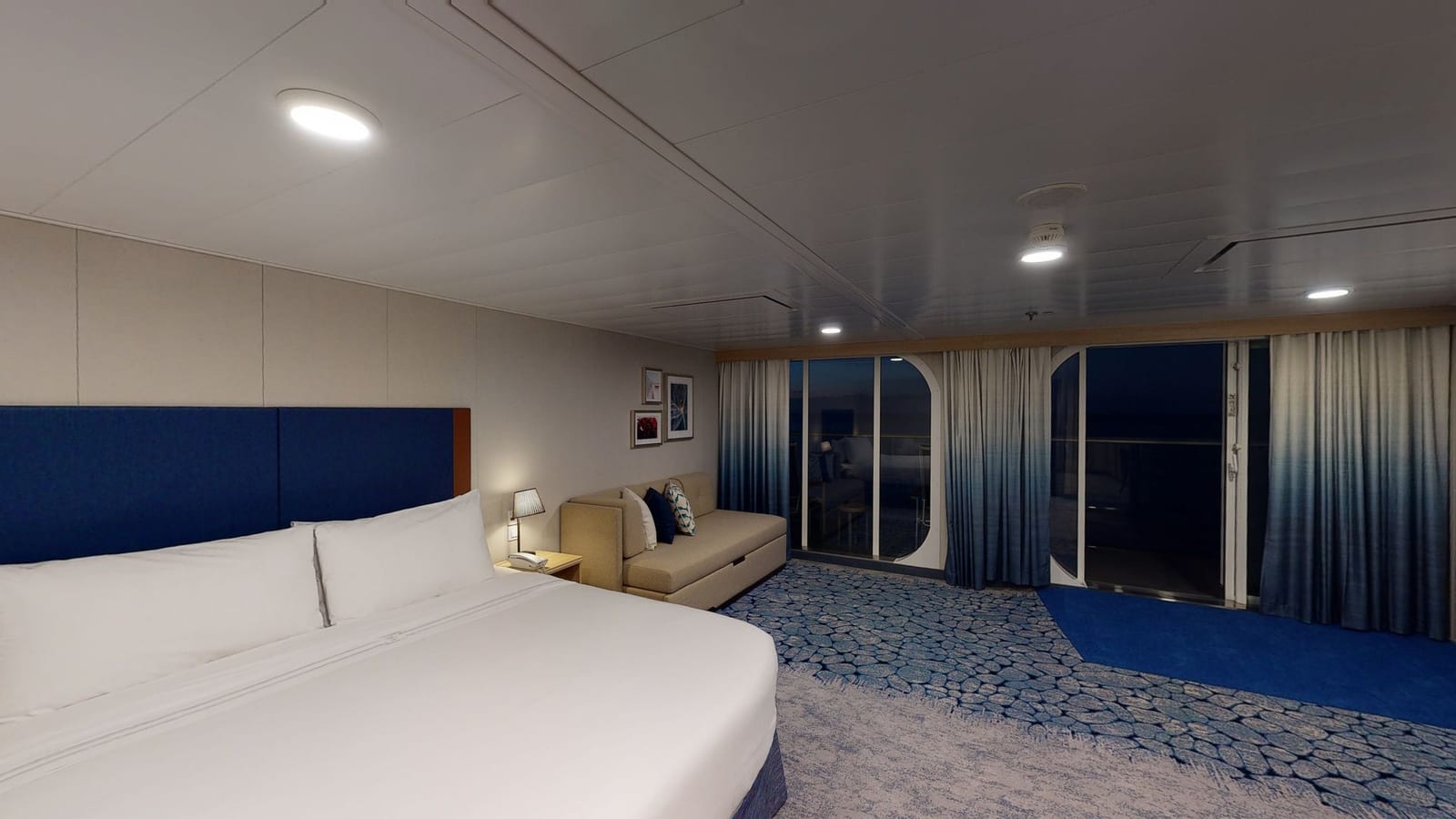 Wonder of the Seas - Ultra Spacious Ocean View with Large Balcony Accessible
