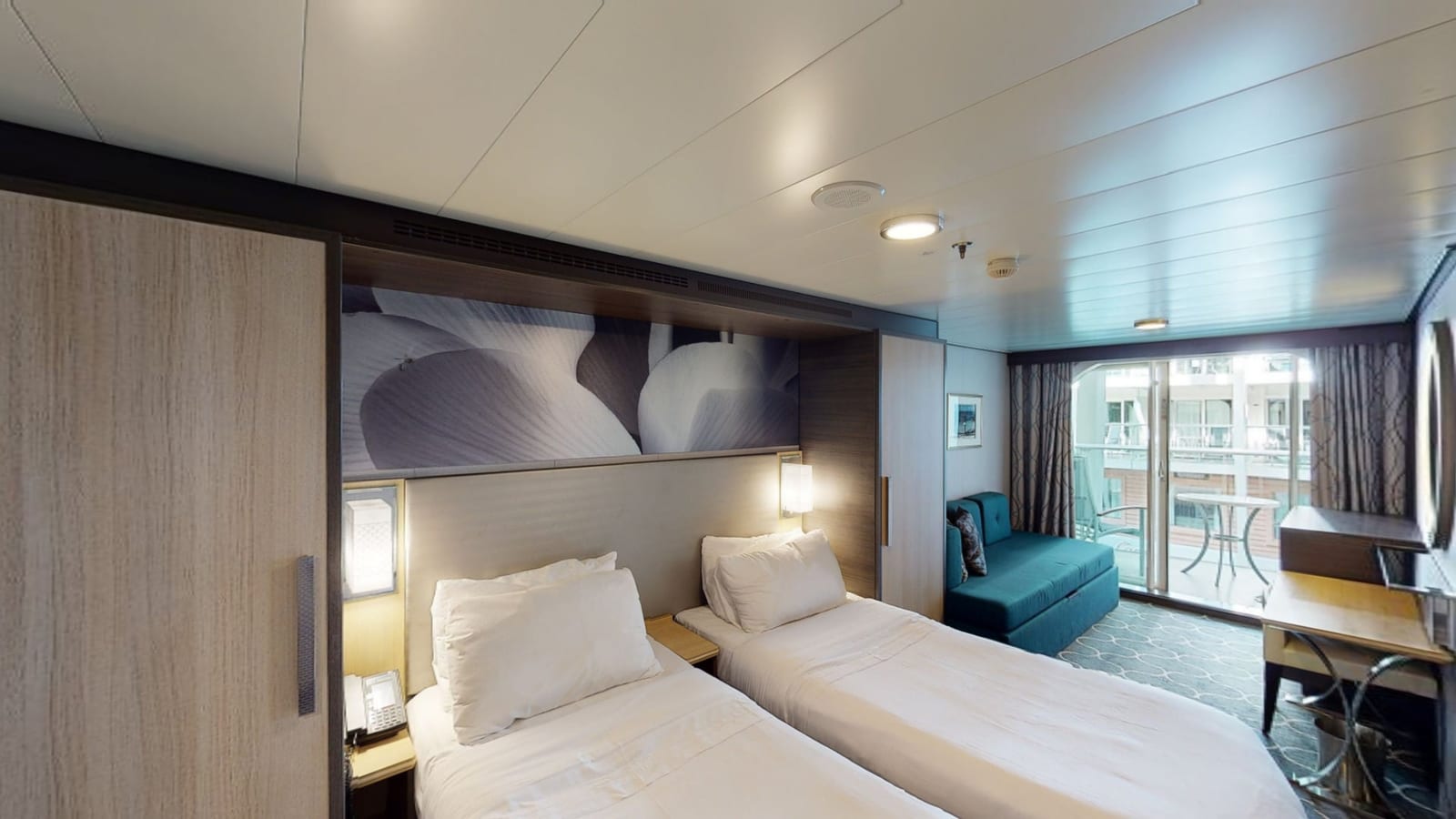 Harmony of the Seas - Central Park View Balcony Virtual Tour