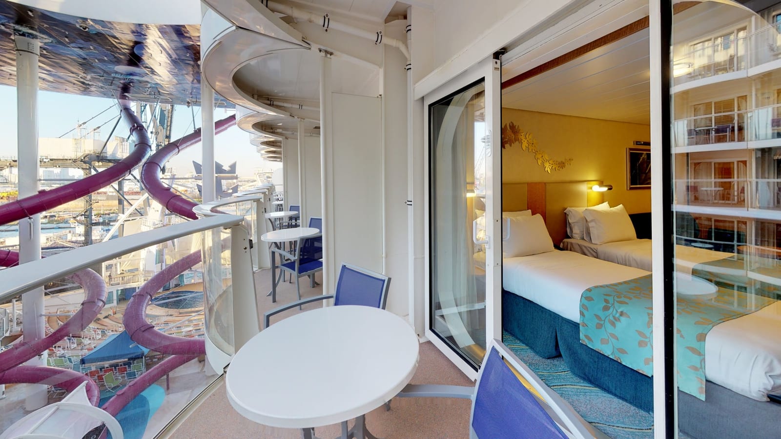 Oasis of the Seas- Boardwalk View Balcony
