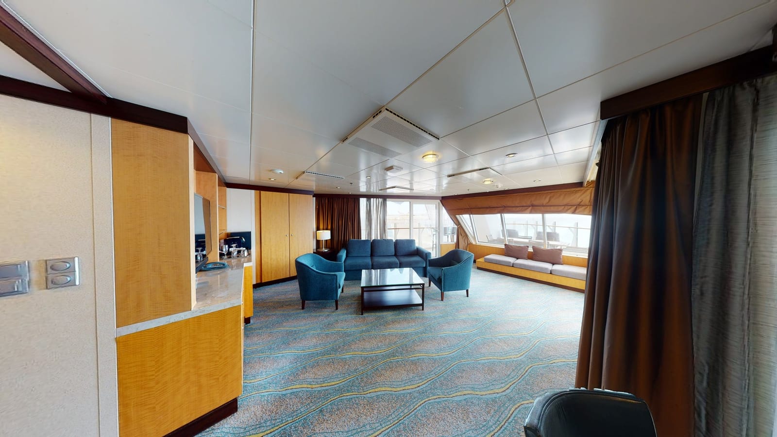 Allure of the Seas - Spacious AquaTheater with Large Balcony - 2 Bedroom