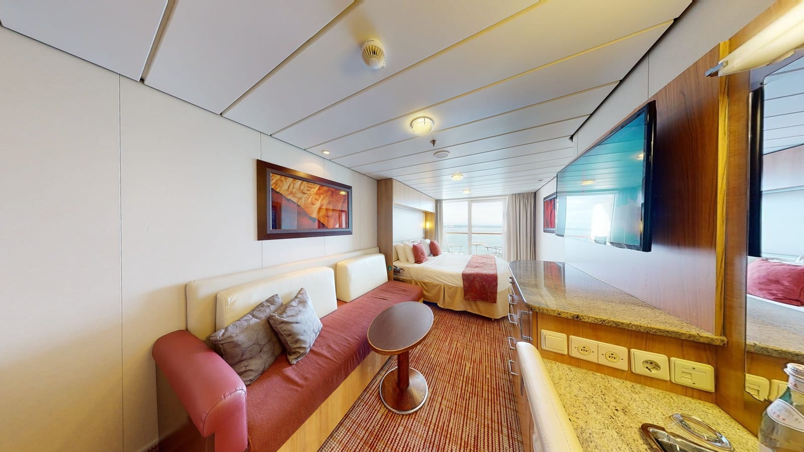 Veranda Stateroom Partial View