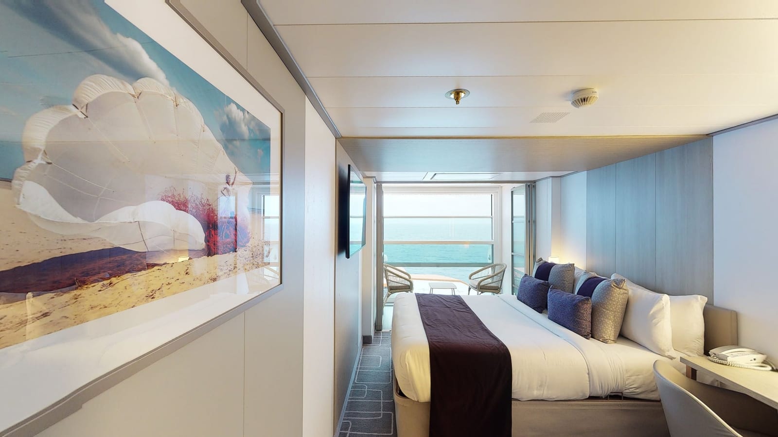 Edge Single Stateroom With Infinite Veranda
