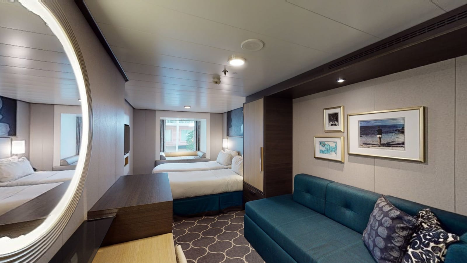 Harmony of the Seas - Central Park Interior View Virtual Tour