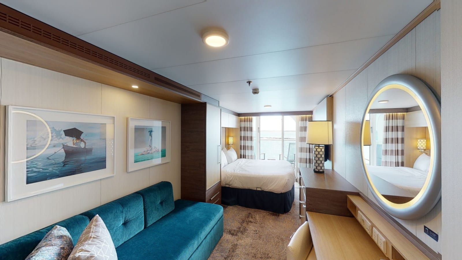 Odyssey of the Seas - Ocean View Balcony Virtual Tour