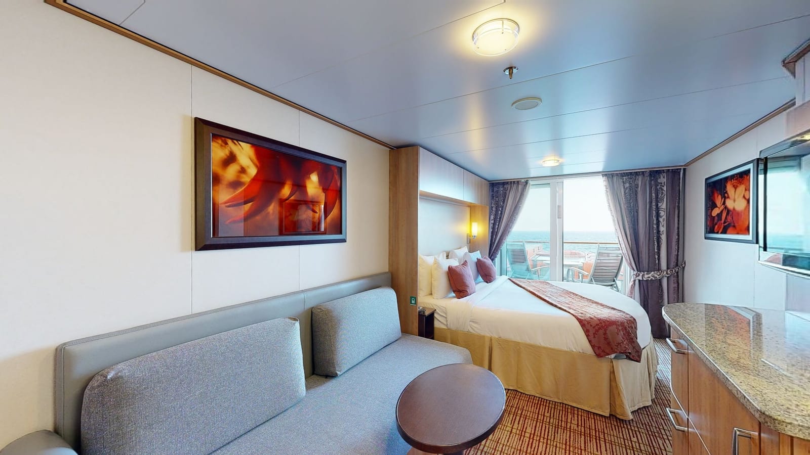 Veranda Stateroom (Partial View)