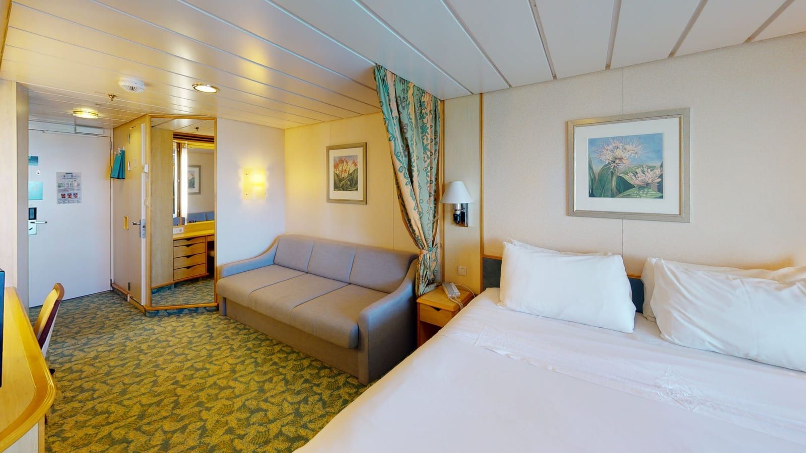 Mariner of the Seas - Ocean View Balcony Connecting Virtual Tour