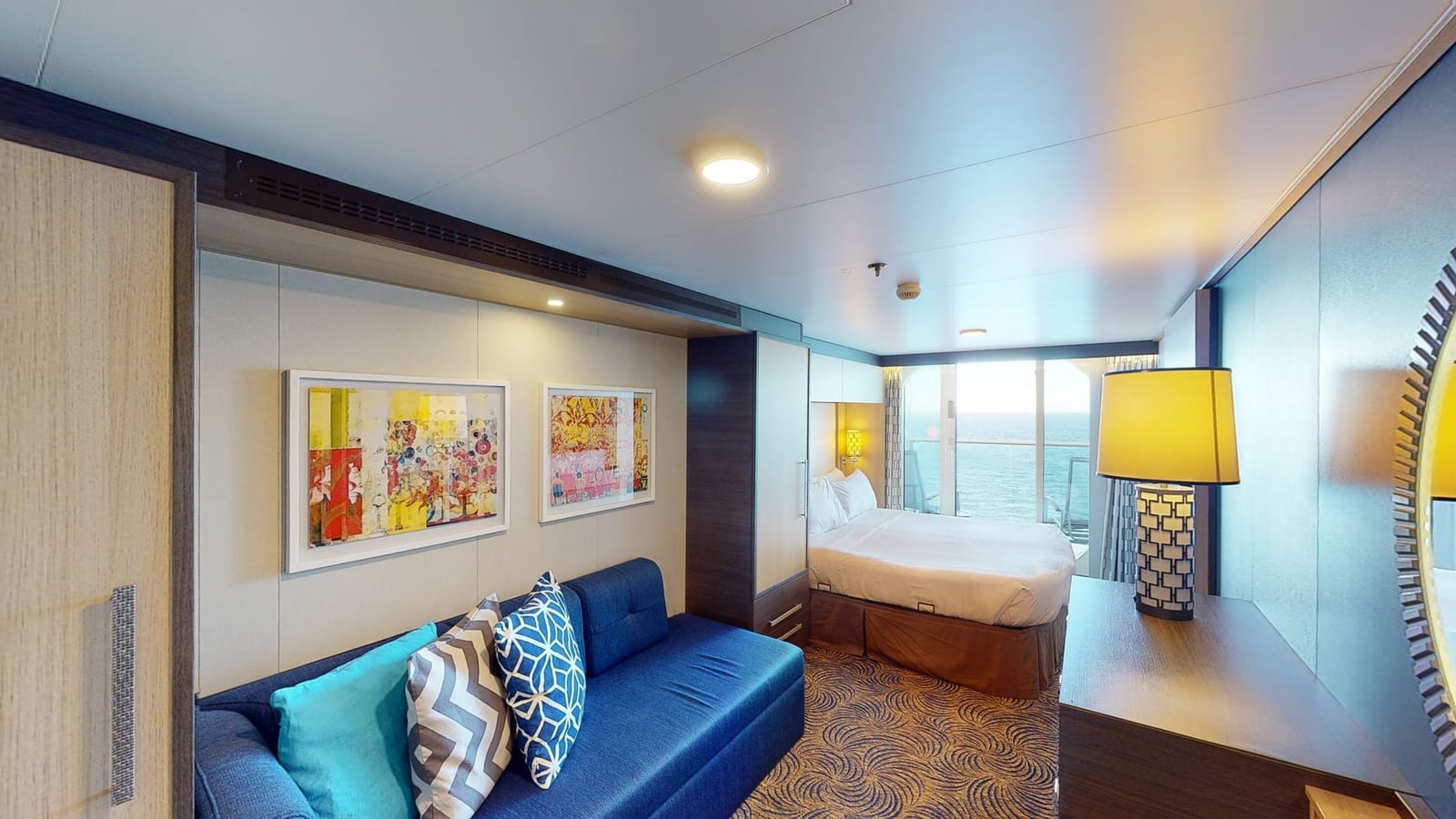 Quantum of the Seas - Connecting Ocean View Balcony