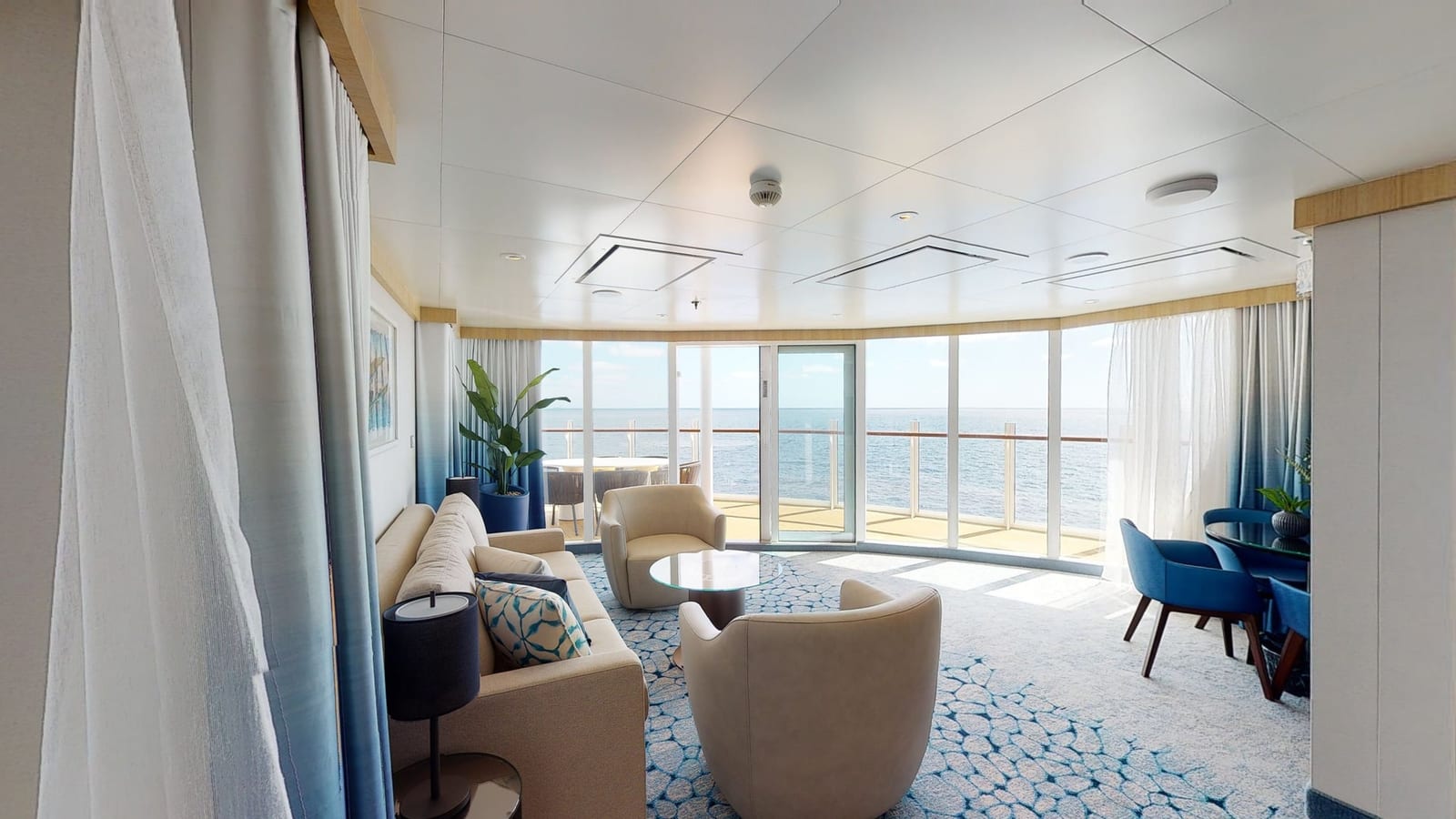 Wonder of the Seas - Spacious Aqua Theater Balcony 2 Bedroom