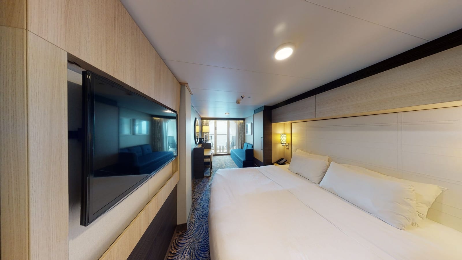 Ovation of the Seas - Obstructed Ocean View Balcony