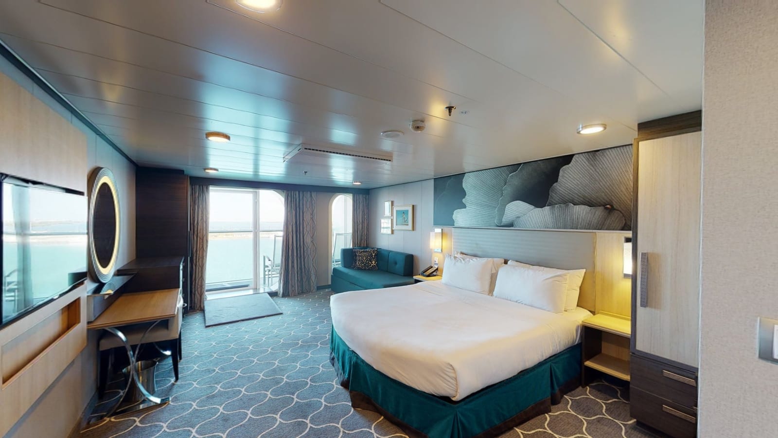 Harmony of the Seas - Ocean View Balcony Accessible Virtual Tour