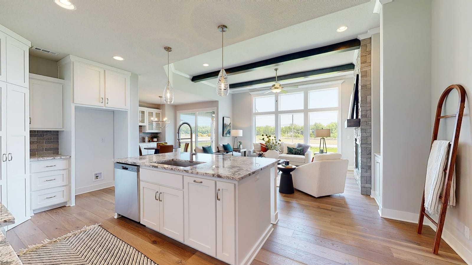 The Stratoga Elevation A by SAB Homes