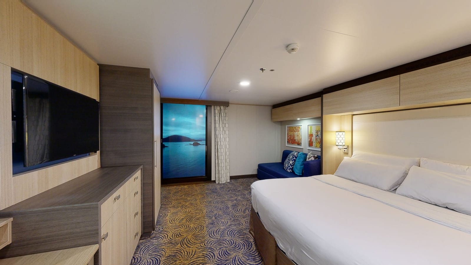 Quantum of the Seas - Virtual Interior Balcony Accessible