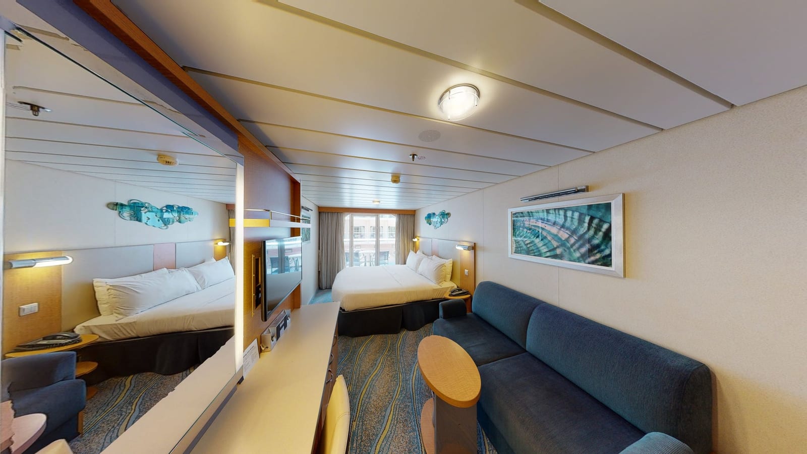 Allure of the Seas - Boardwalk View Balcony