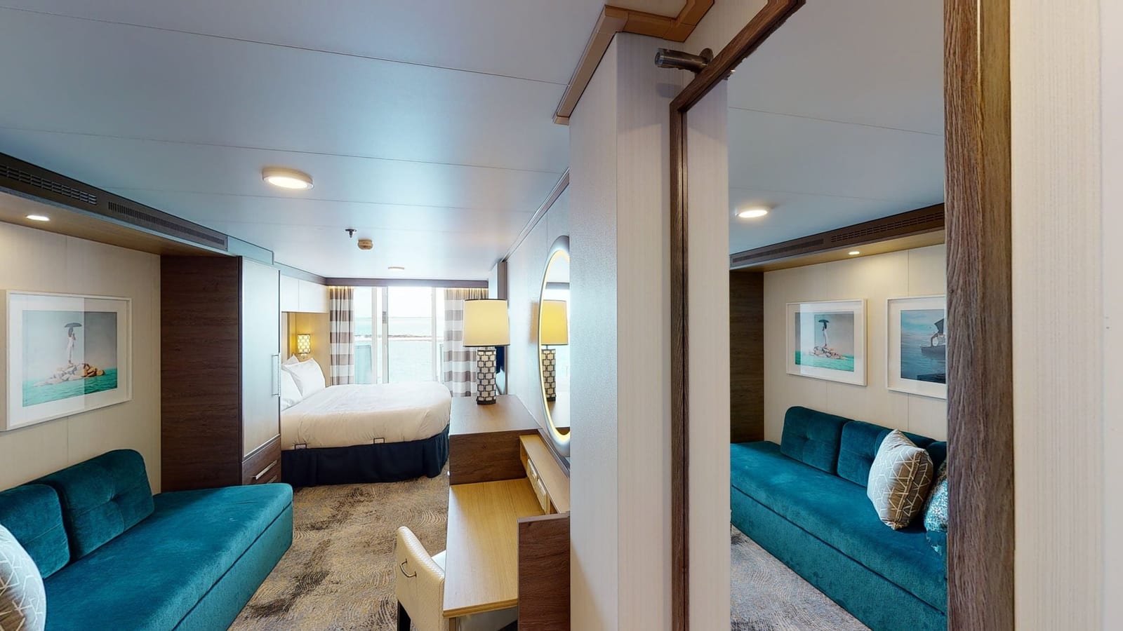 Odyssey of the Seas - Connecting Balcony Virtual Tour