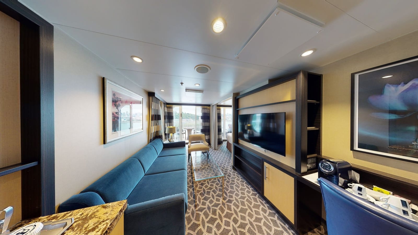 Ovation of the Seas - Grand Suite with Large Balcony - 1 Bedroom