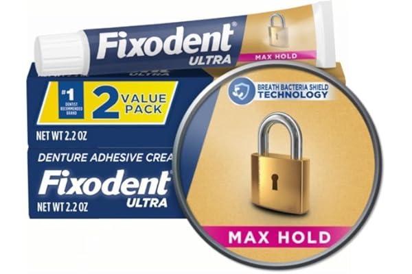 Fixodent Ultra denture adhesive cream pack