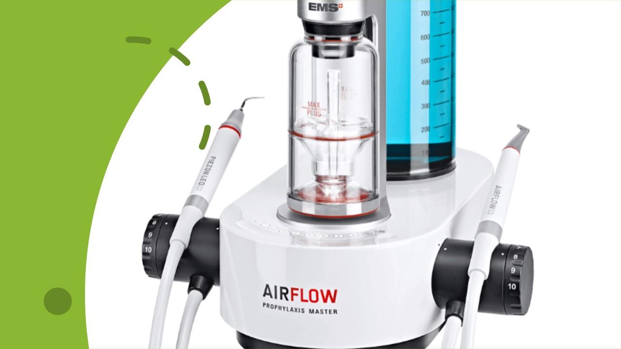 Airflow Prophylaxis Master unit with two handpieces
