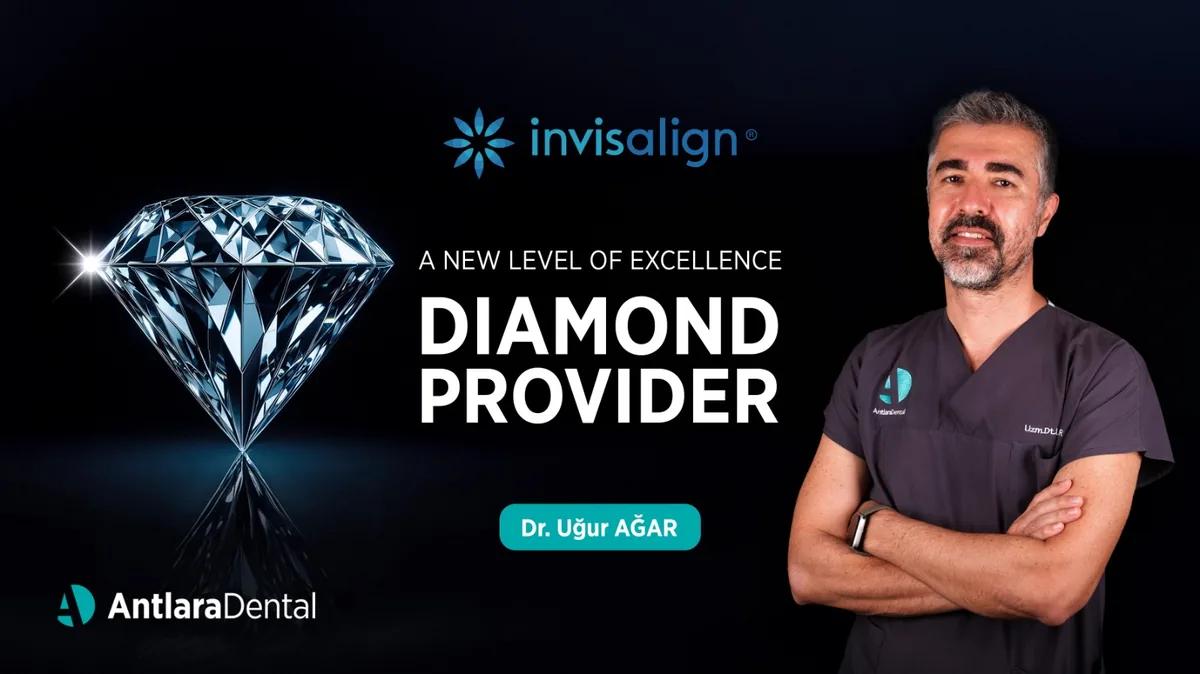 Antlara Dental is an Invisalign Diamond Provider, Dr. Ugur Agar