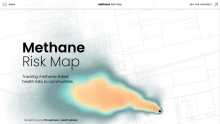 Methane Risk Map - PSE Healthy Energy data visualization project