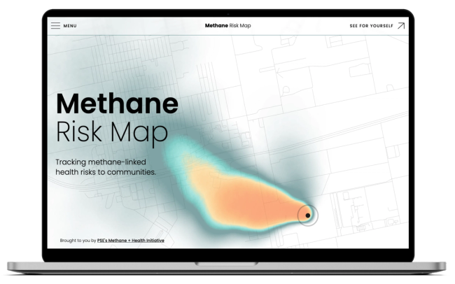 Methane Risk Map project preview