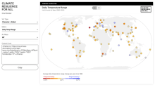 Air Mass Trends Visualization Tool - Climate Resilience for All data visualization project