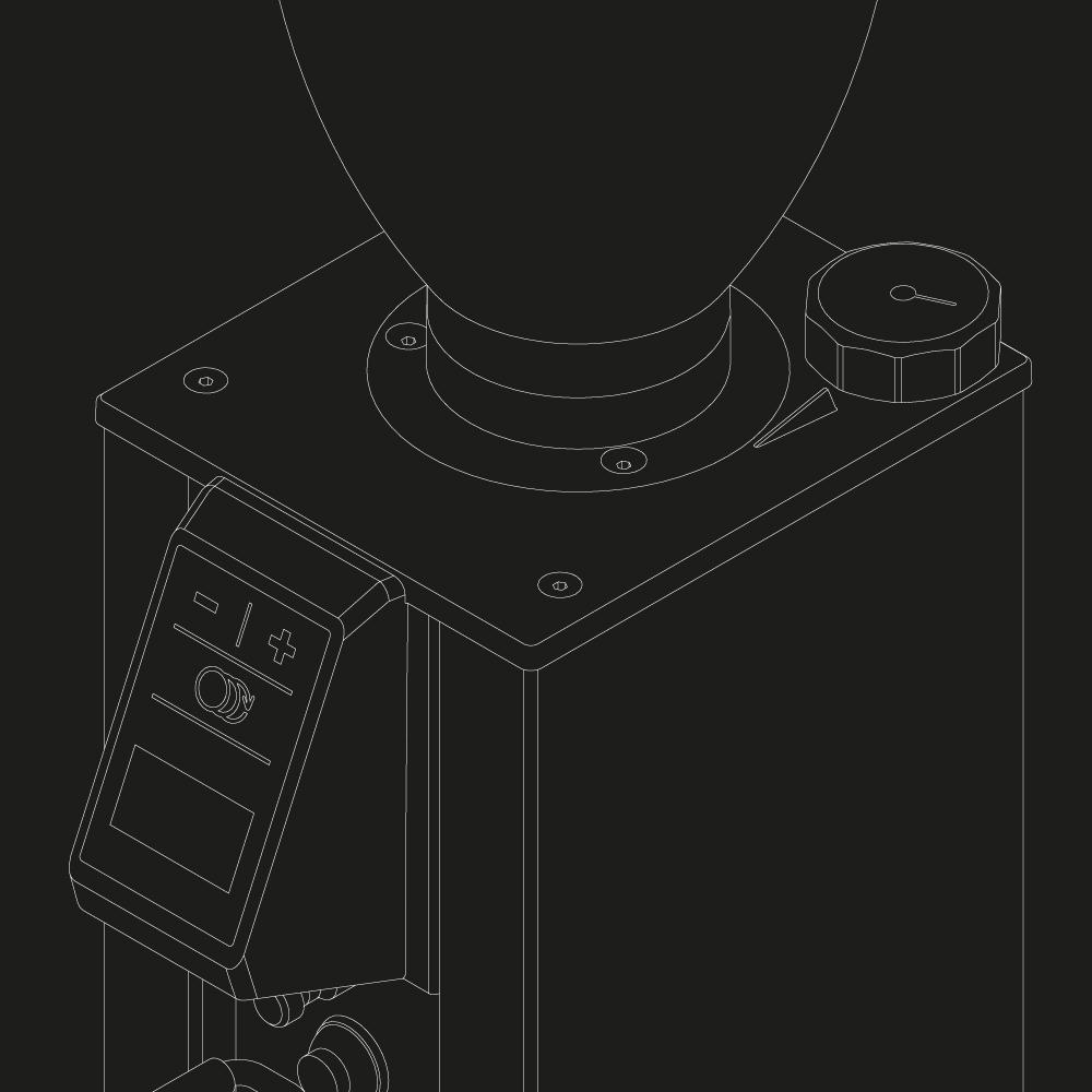 Height-Adjustable Fork and Optional Coffee Tray