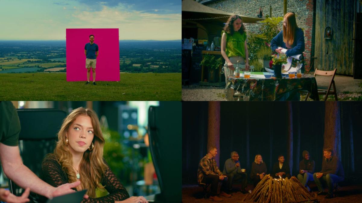 A montage of B Corp activities from We Are Tilt