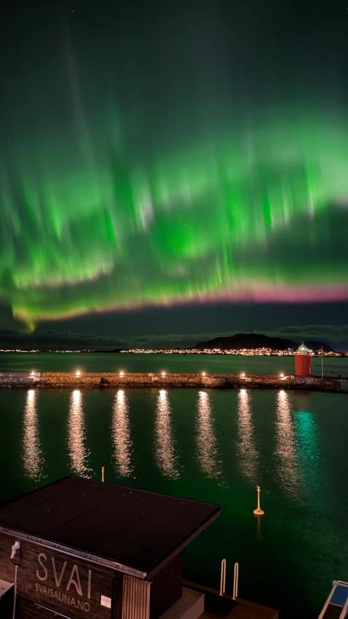 Northern lights sauna 