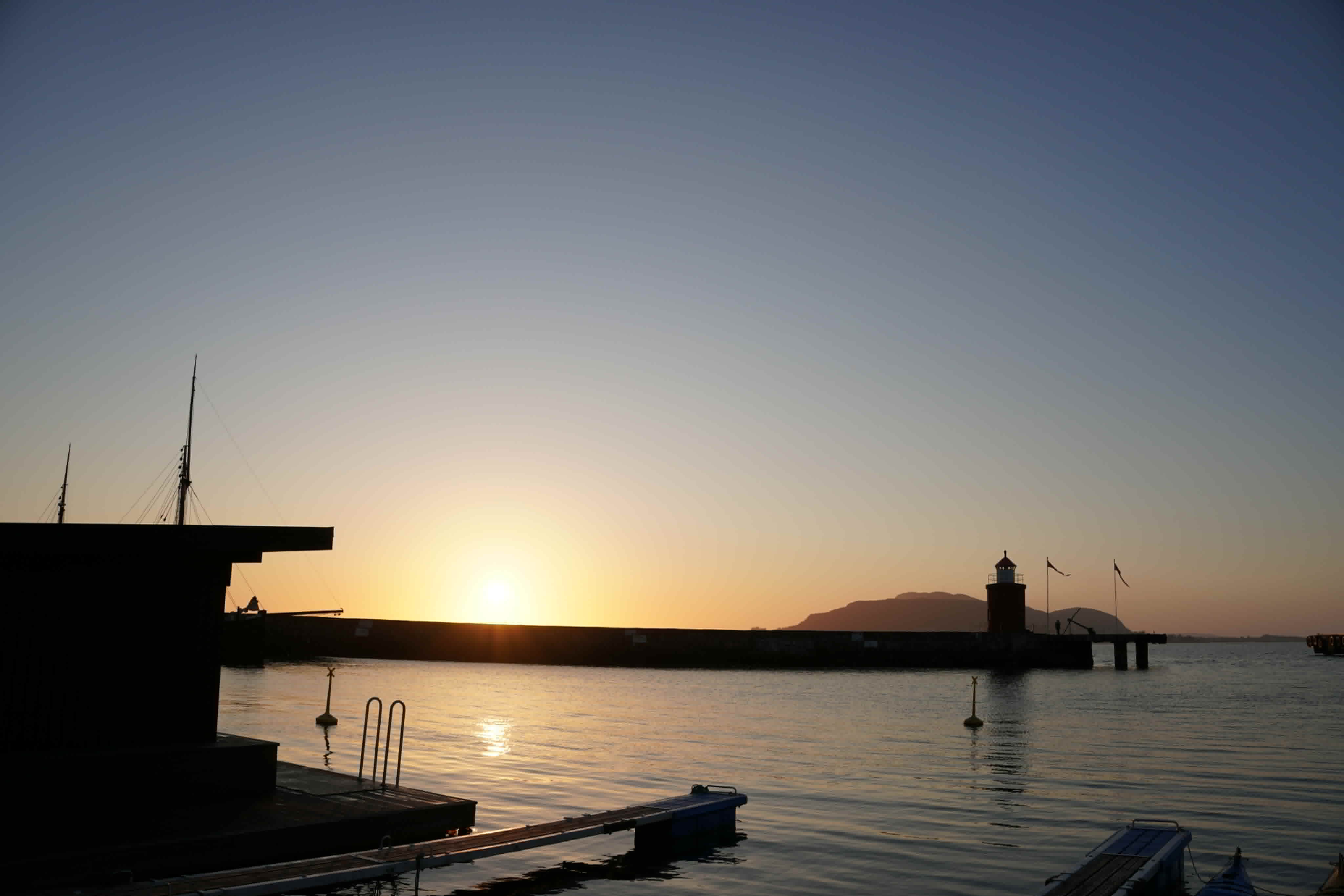 Solnedgang