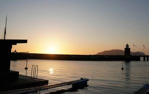 Solnedgang