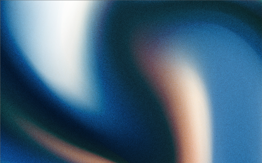 Blurred blue and peach gradient