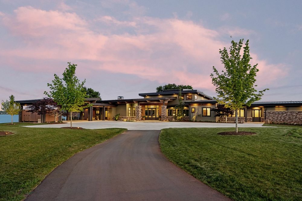 Anderson, SC - Modern Lake house - Exterior
