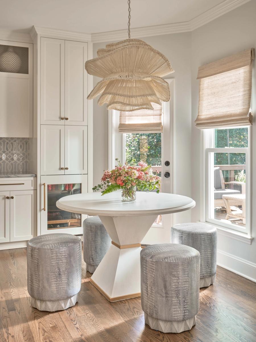 Montibello - Charlotte NC - Transitional & Coastal Breakfast Nook