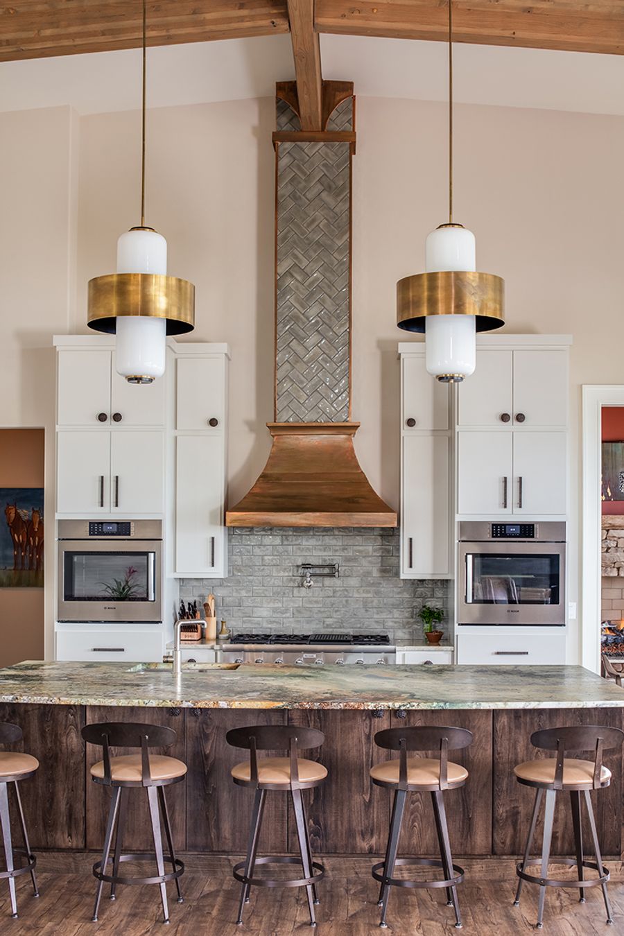 Anderson, SC - Modern Lake house - Kitchen