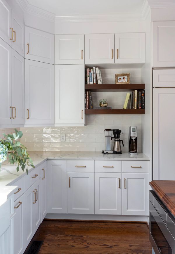Charlotte, NC - Myers Park - Traditional Kitchen Coffee Station