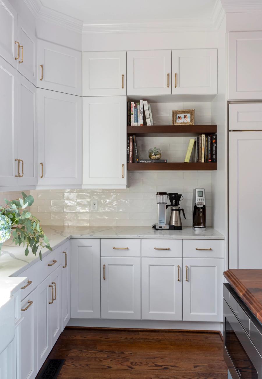 Charlotte, NC - Myers Park - Traditional Kitchen Coffee Station