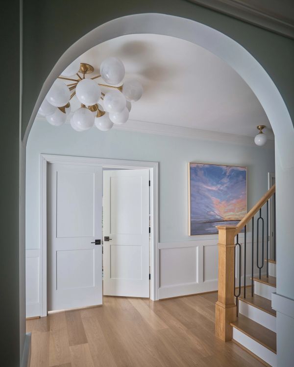 Fort Mill, SC - Livable & Hamptons Style - Foyer Arch Doorway