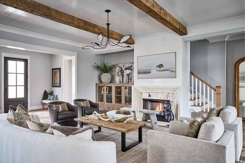 Lake Norman - Charlotte, NC - Lake house - Living room and entrance