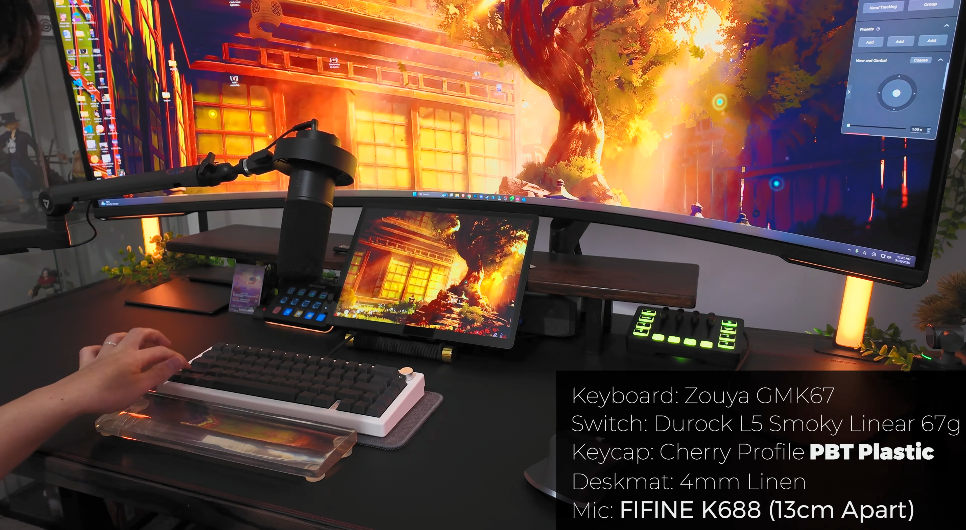 Black PBT Keycaps image 1