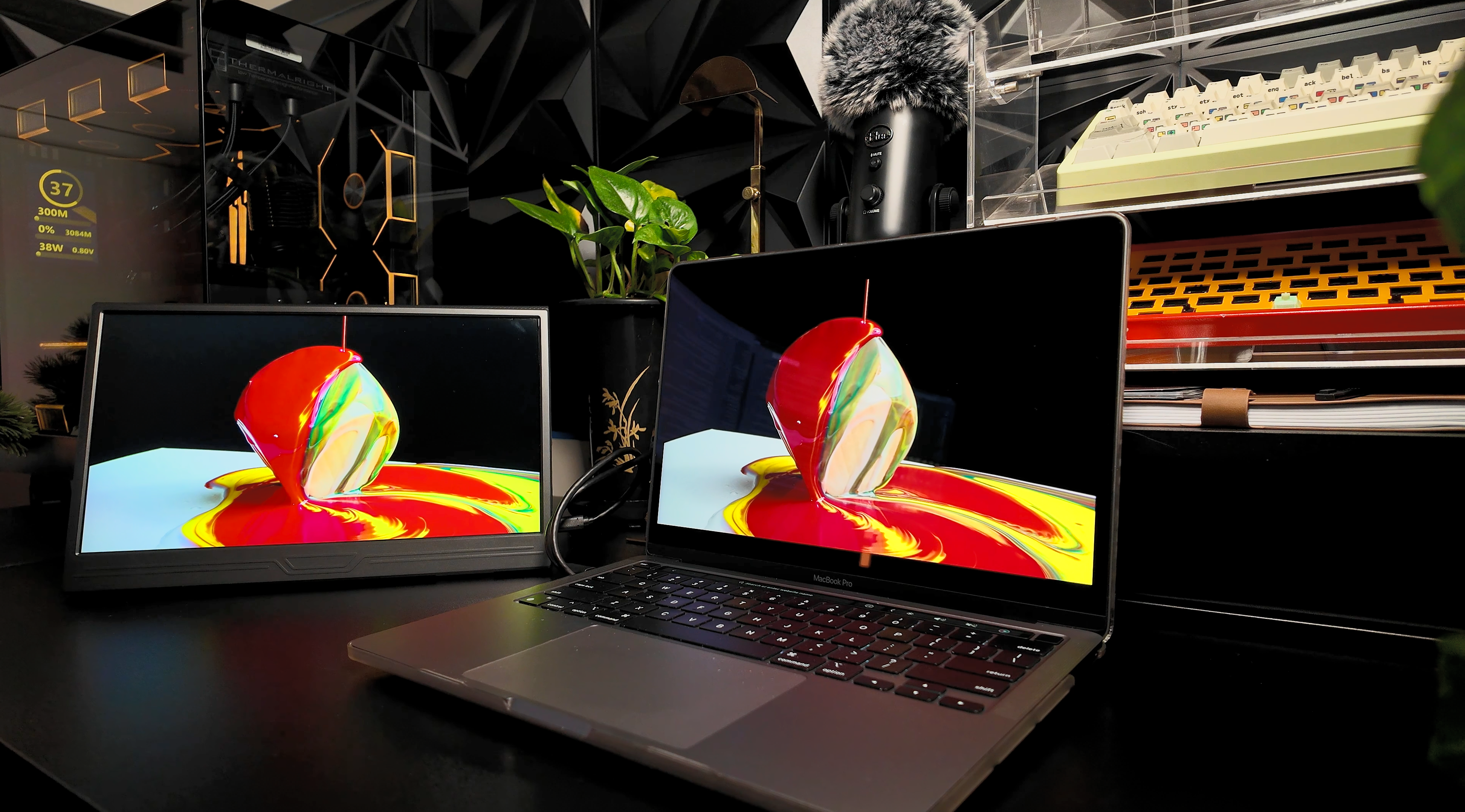 ZSUS 13" 4K Monitor image 1