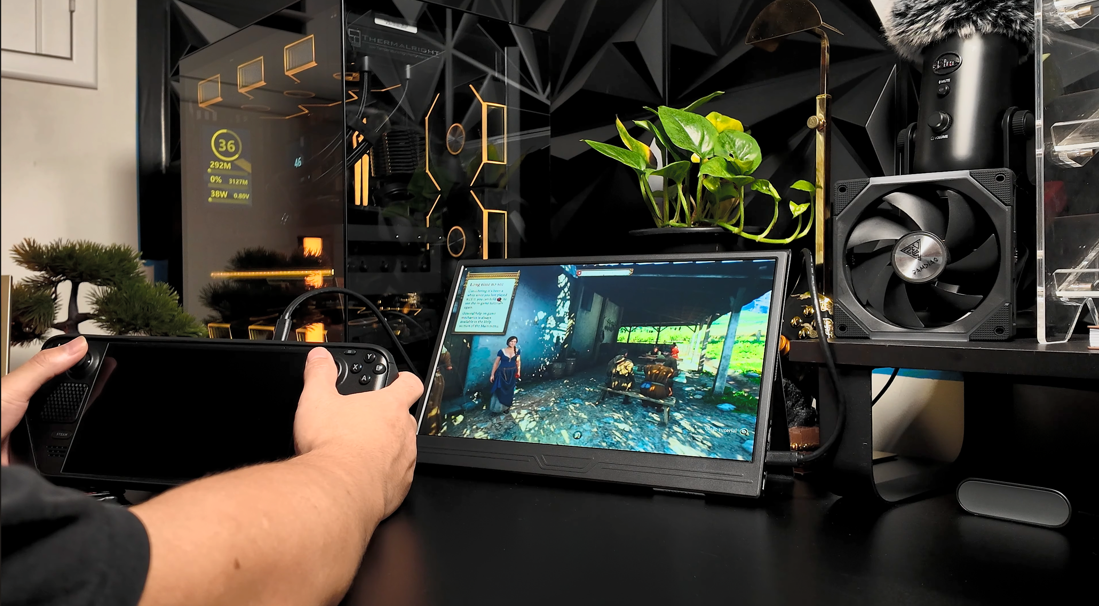 ZSUS 13" 4K Monitor image 2