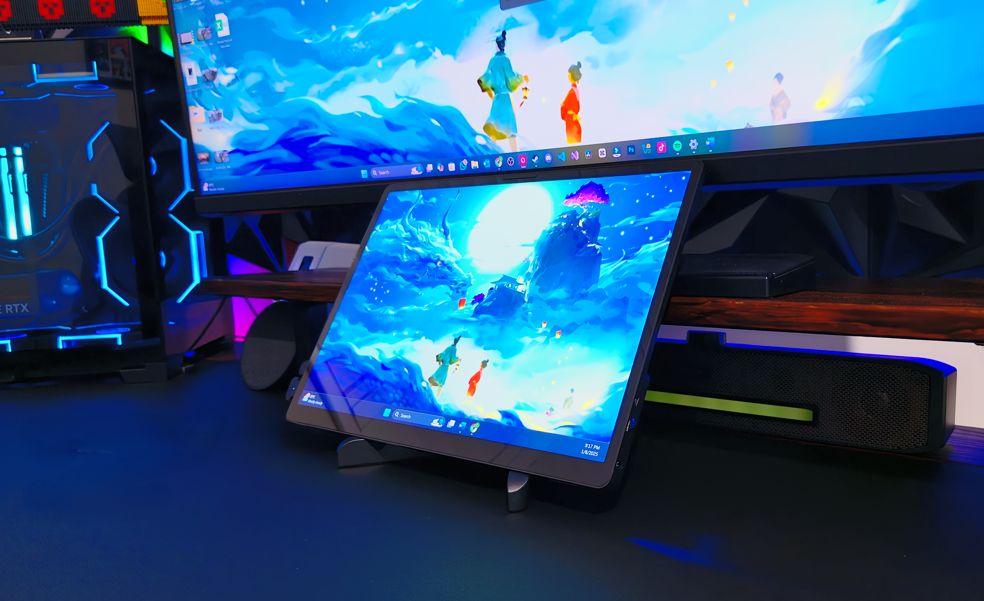 14-Inch 2K Portable Touchscreen Monitor