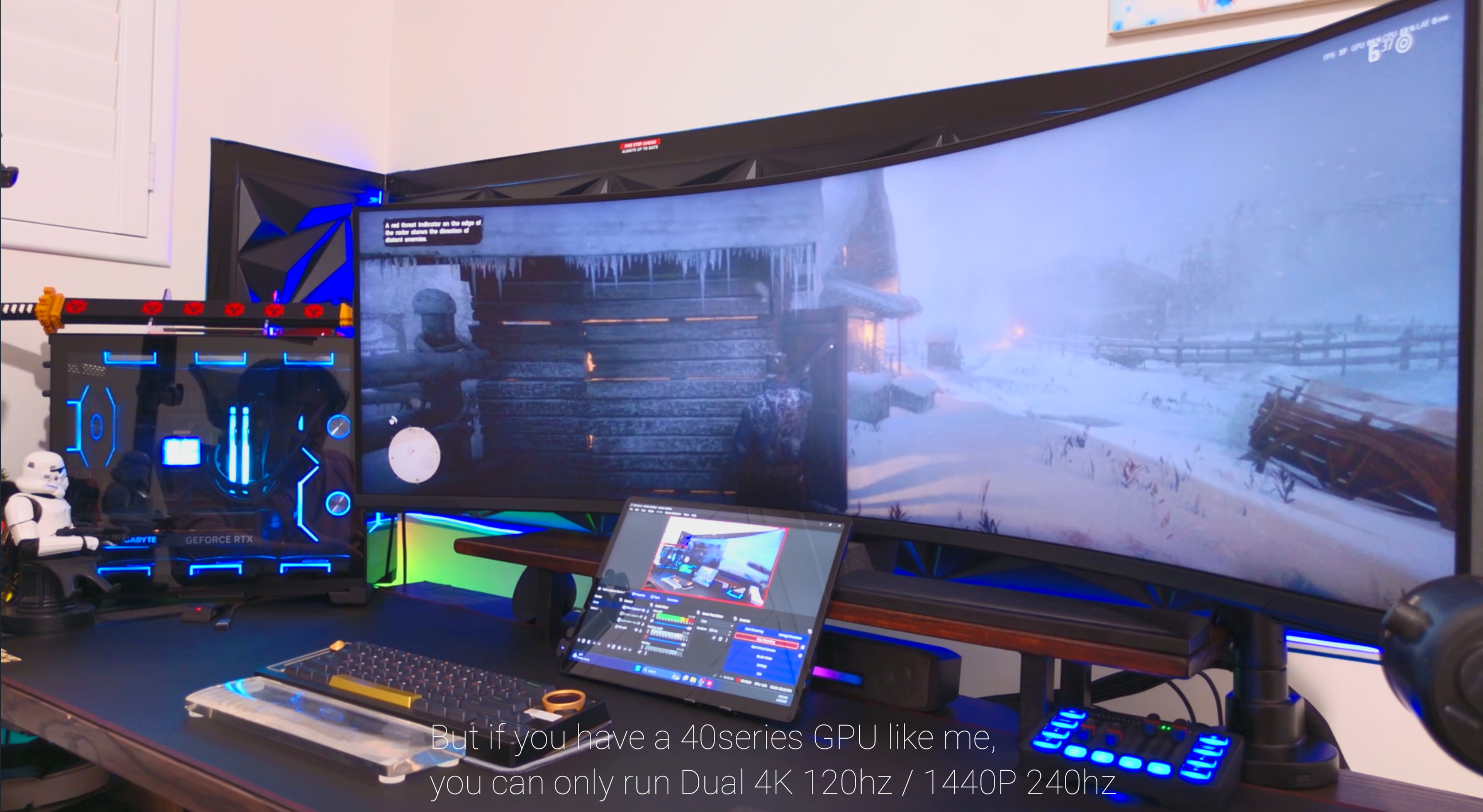 Samsung G9 57" Monitor  image 3
