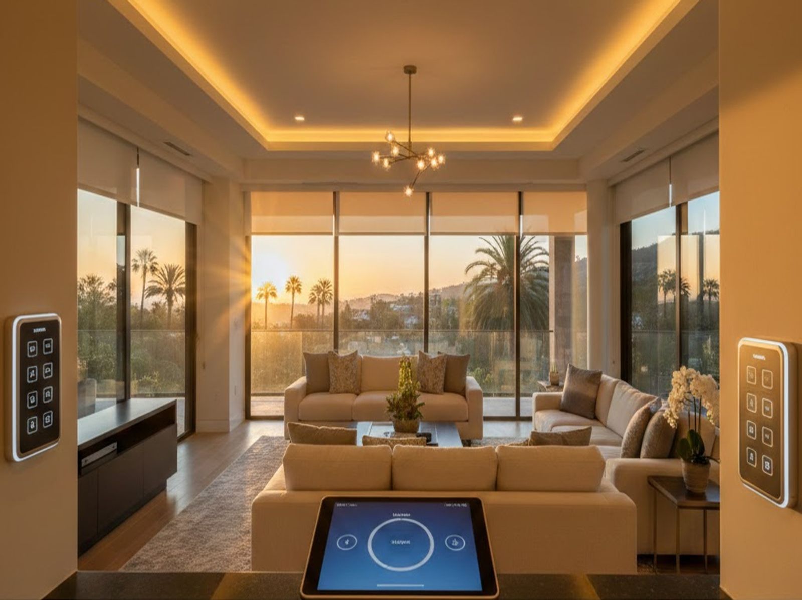 Planning a Smart Home in Orange County, CA With Lutron Sunnata